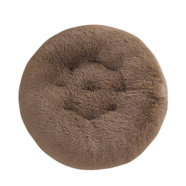 Cozy Comfort for Your Furry Friend: Round Pet Mat Dog Bed