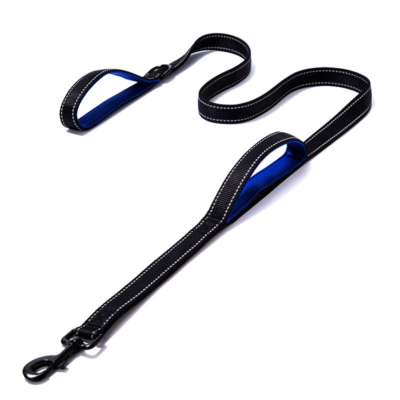 Pet Double Thickened Reflective Nylon Dog Leash