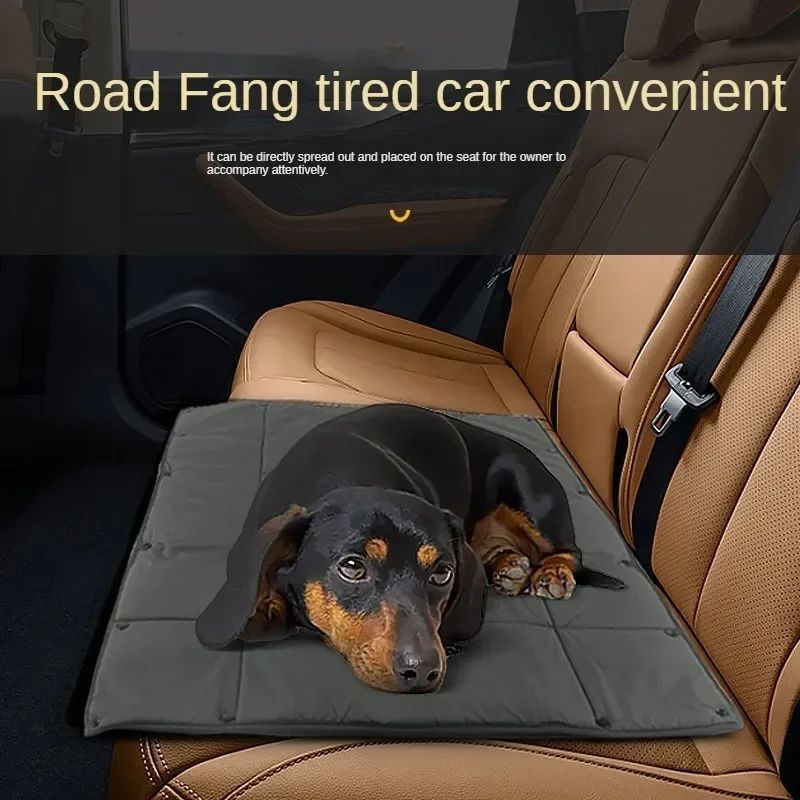 3-in-1 Portable Dog Travel Bed Carrier With Collapsible Mat