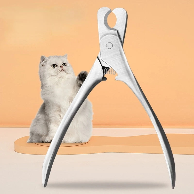 Professional Pet Nail Clipper Sharp Stainless Steel For Dogs Cats