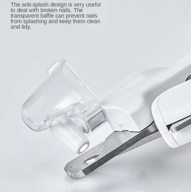 Professional Pet Nail Clipper With LED Light For Dogs And Cats