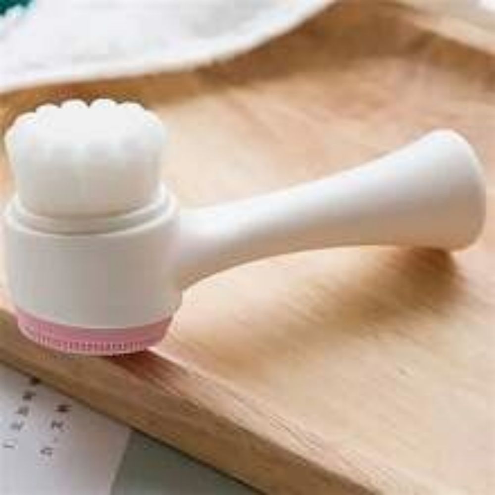 Easy Clean Nylon Pet Paw Brush For Gentle Grooming And Massage