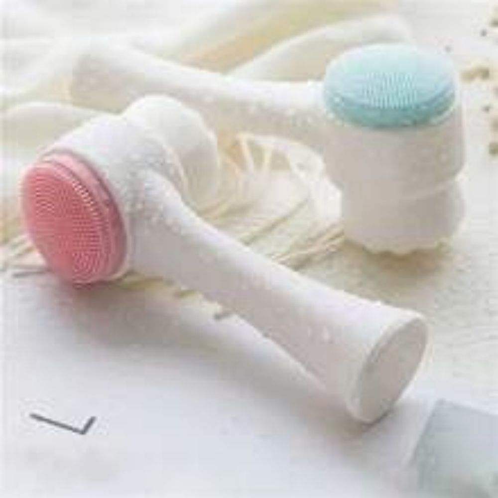 Easy Clean Nylon Pet Paw Brush For Gentle Grooming And Massage