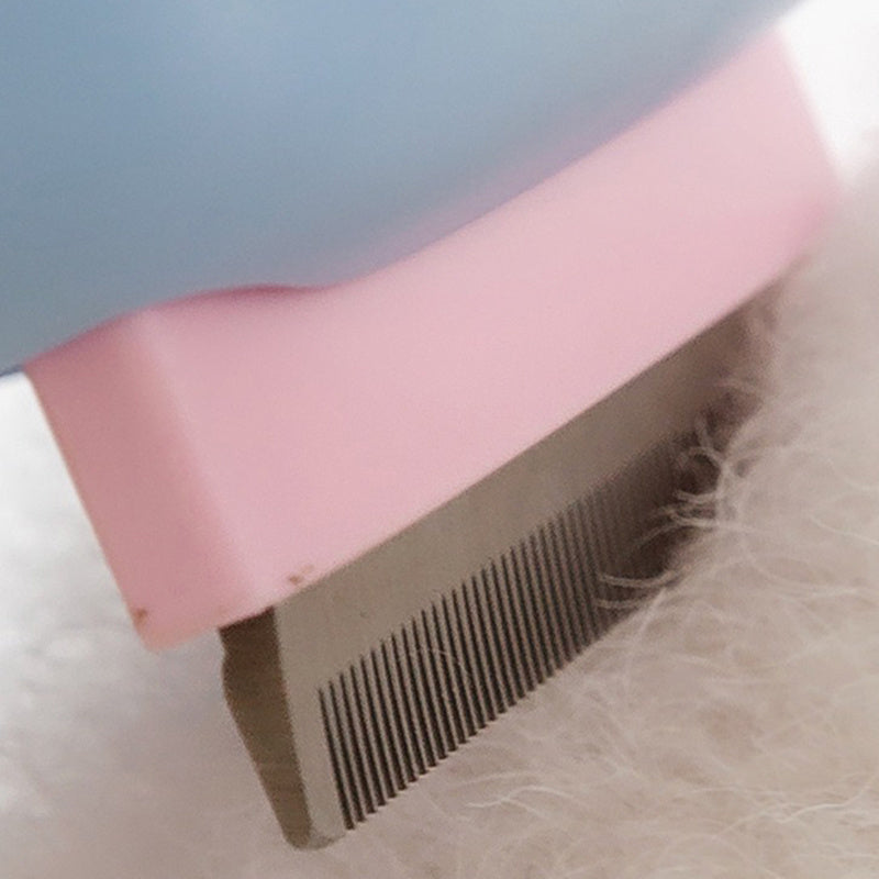 Dog And Cat Deshedding Brush With Dematting Comb For All Hair Types