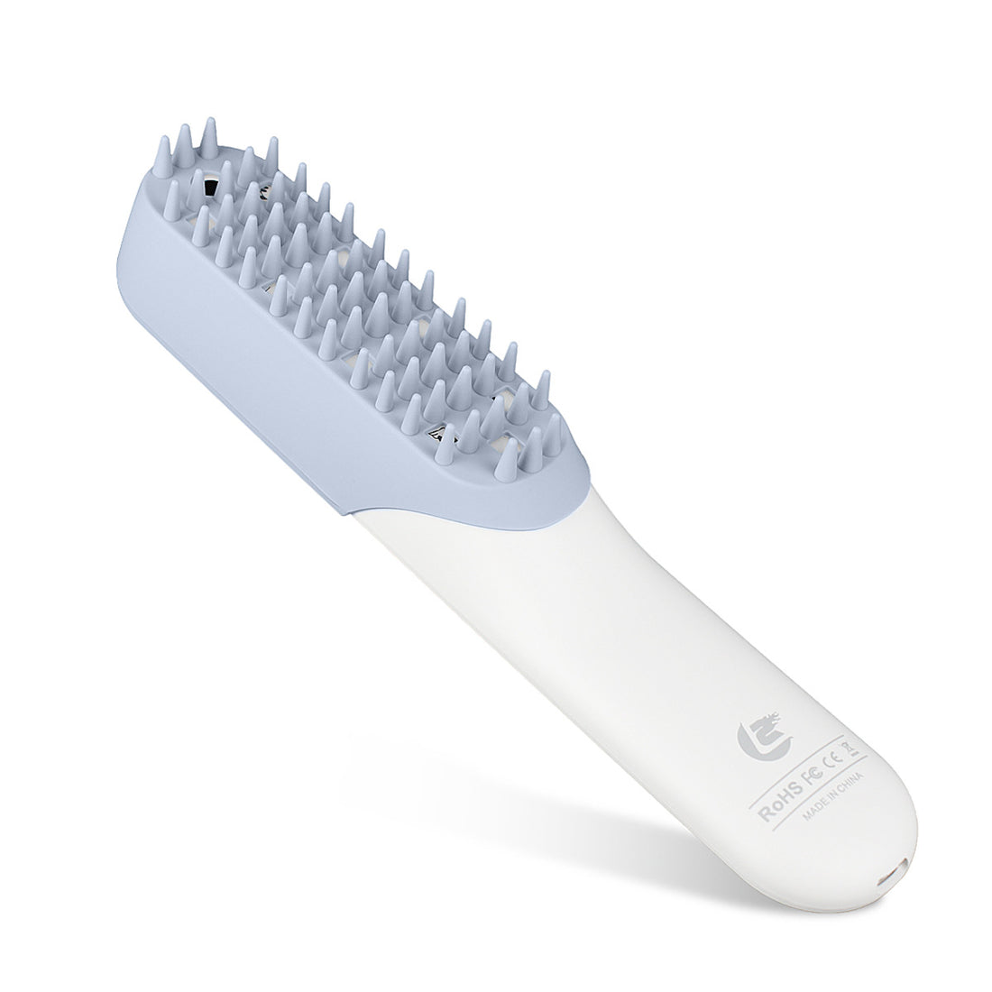 Silicone Pet Massage Brush With Deodorizing And Fur Removal Comb