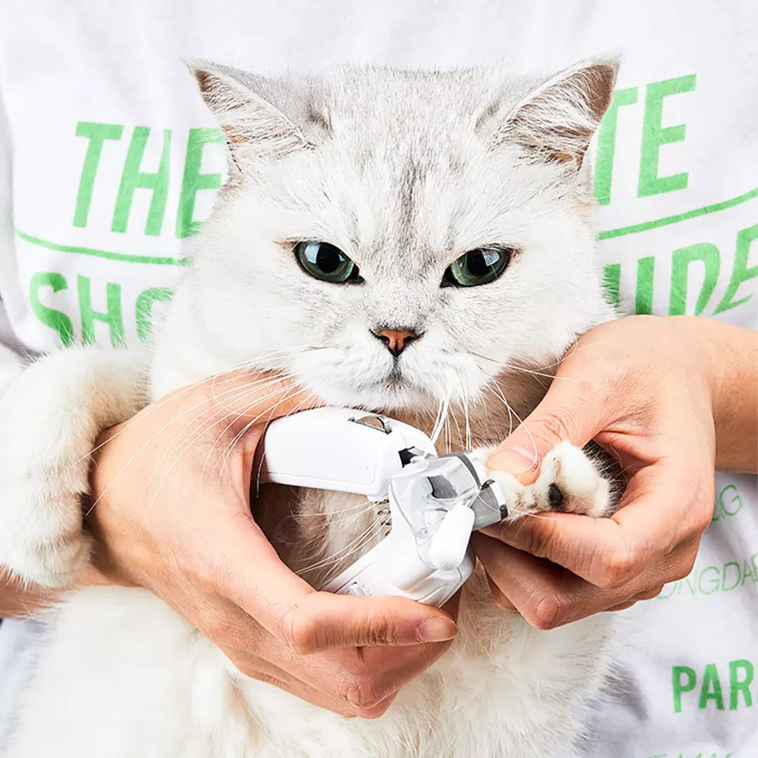 Professional Pet Nail Clipper With LED Light For Dogs And Cats