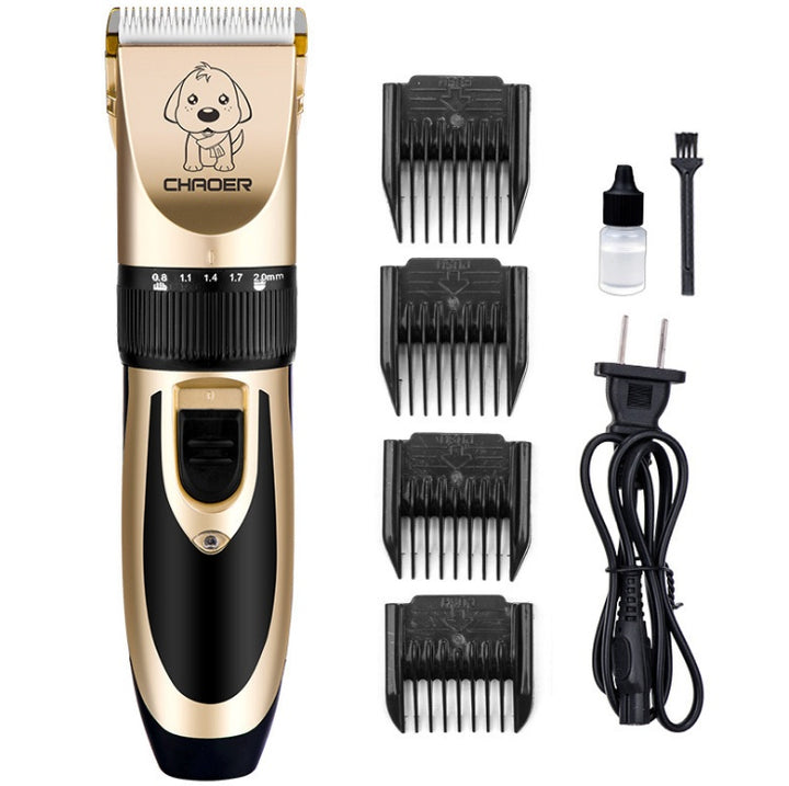 Professional Electric Pet Hair Trimmer With Nail Clippers For Dogs Cats