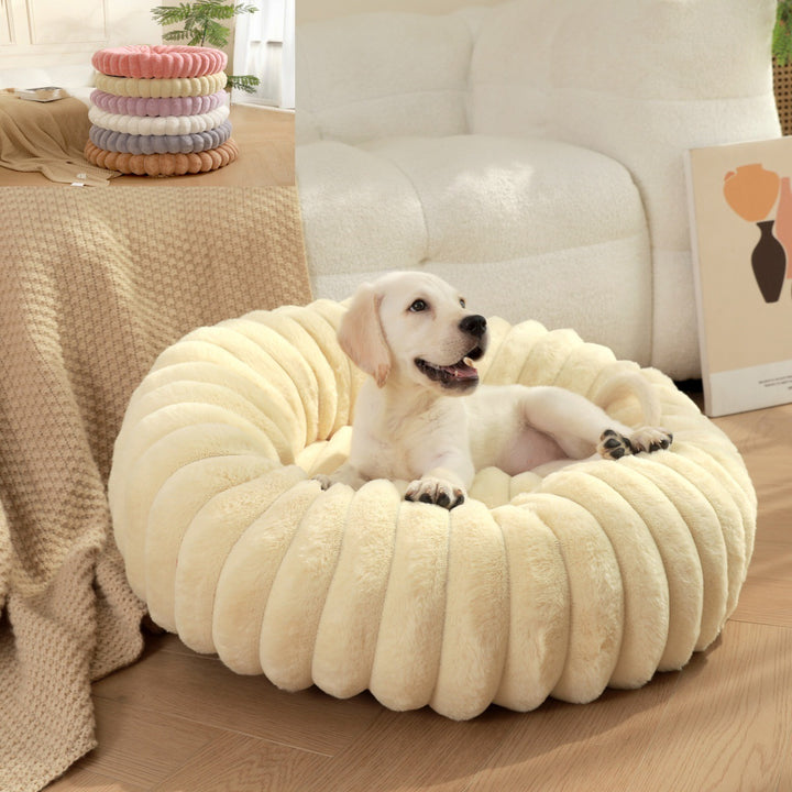 High-Weight Plush Pet Nest Warm Bed For Cats Dogs Rabbits