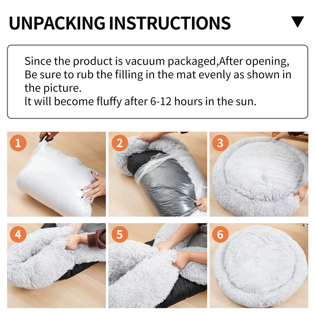 Indoor Doughnut-Shaped Washable Pet Bed For Cats And Dogs