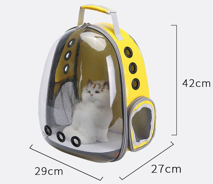 360° Bubble Pet Backpack Carrier For Dogs Cats And Rabbits