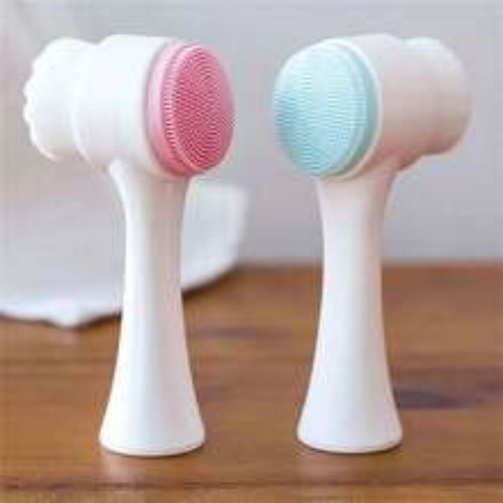 Easy Clean Nylon Pet Paw Brush For Gentle Grooming And Massage