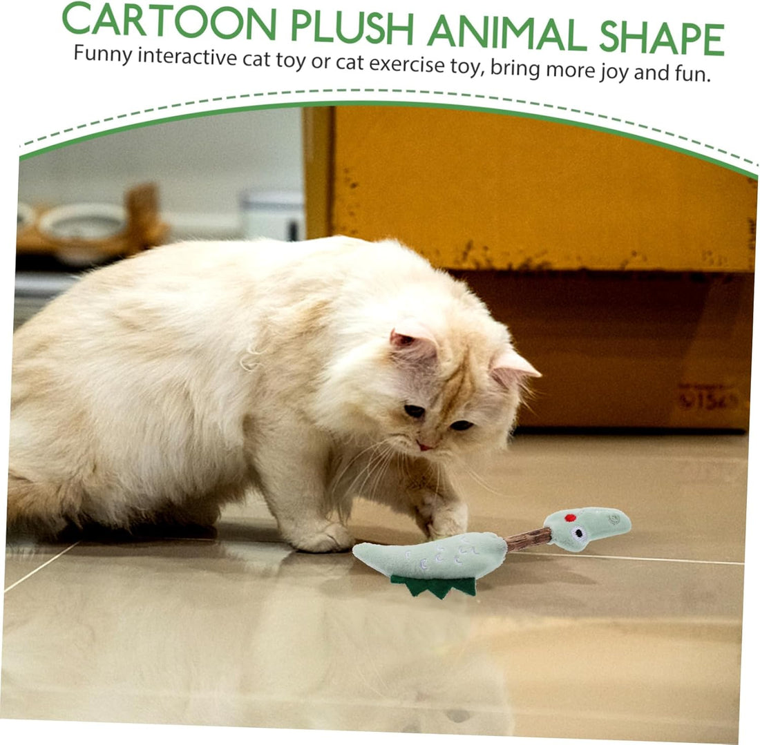 Cat Silvervine Chew Sticks Teeth Cleaning Interactive Toy Set