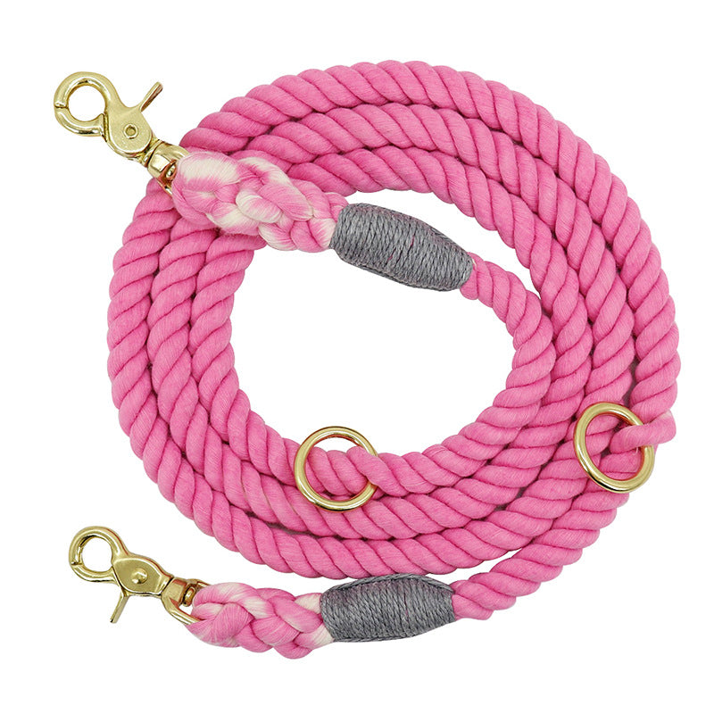 Multi-Color Cotton Dog Leash For Pets