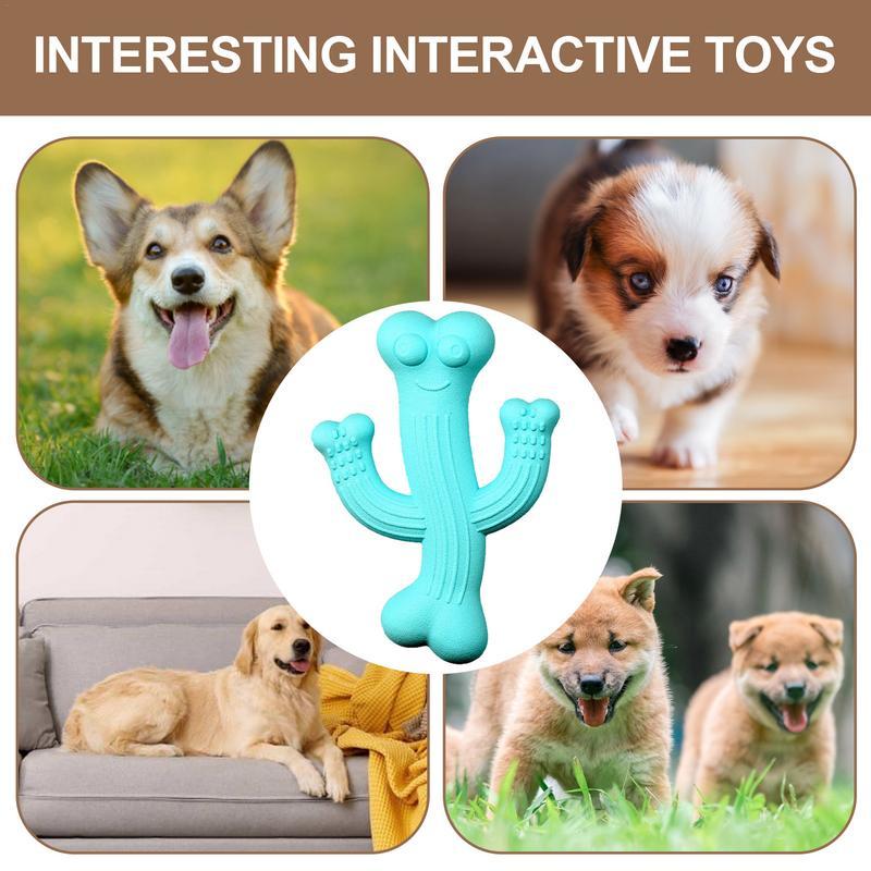 Cactus Puppy Chew Toy Ultra-Durable Interactive Dog Toy