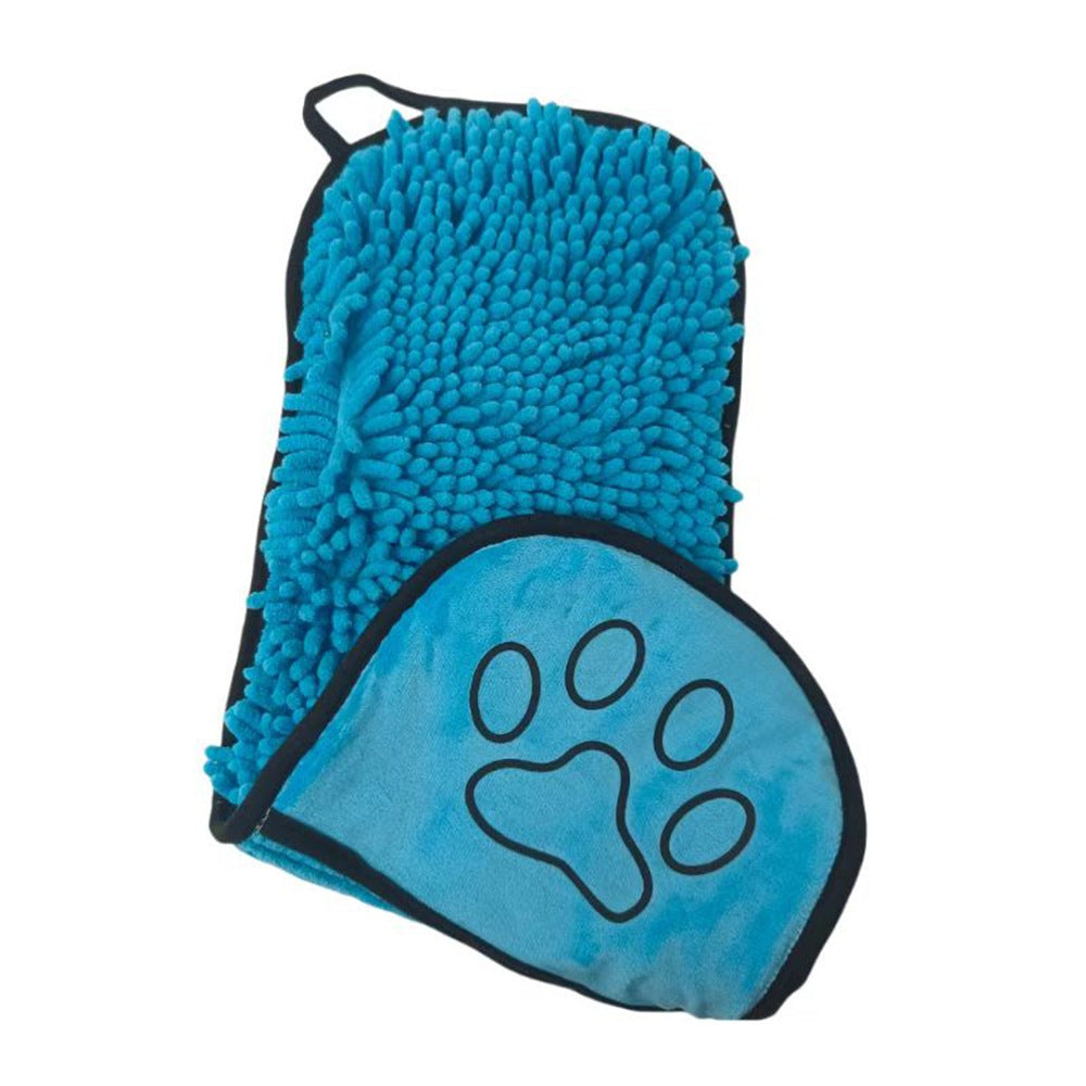 Quick-Absorb Pet Bath Towel For Dogs And Cats