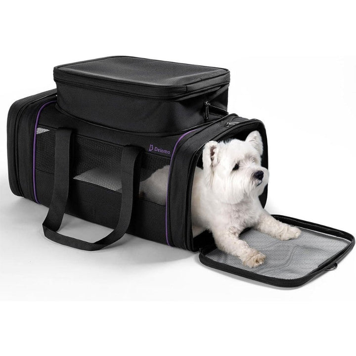 Soft Expandable Portable Pet Carrier Bag For Travel