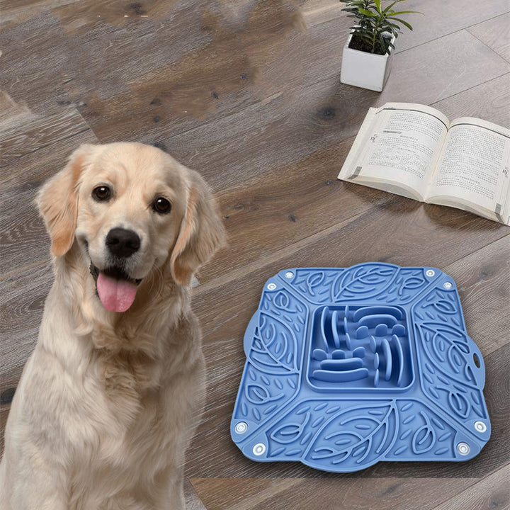 Foldable Silicone Slow Feeder Mat For Pets