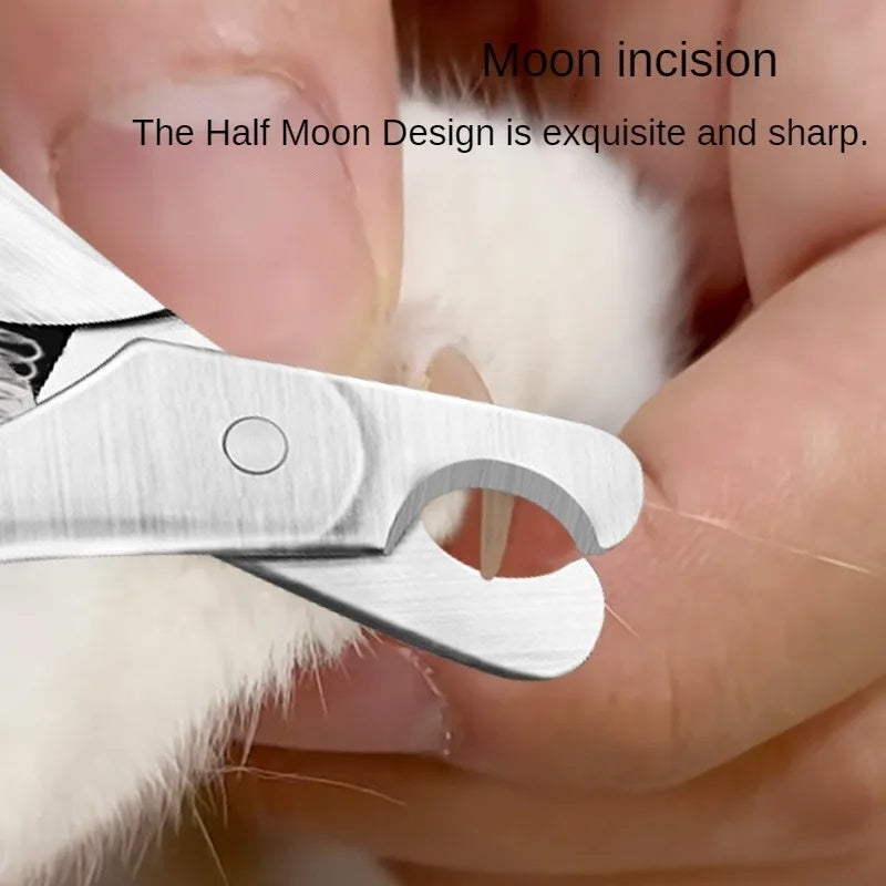 Professional Pet Nail Clipper Sharp Stainless Steel For Dogs Cats