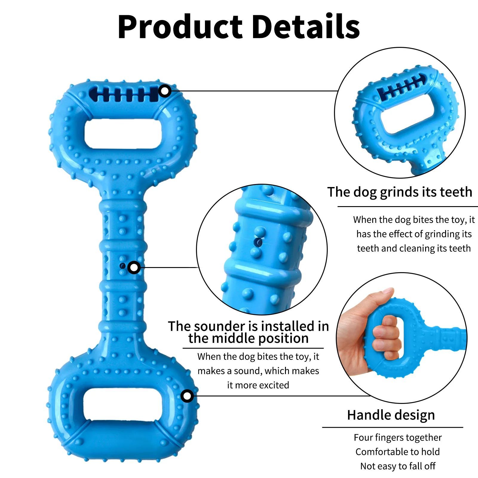 Durable Dog Chew Bone Toy For Aggressive Chewers