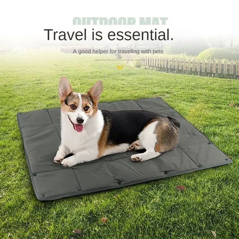 3-in-1 Portable Dog Travel Bed Carrier With Collapsible Mat