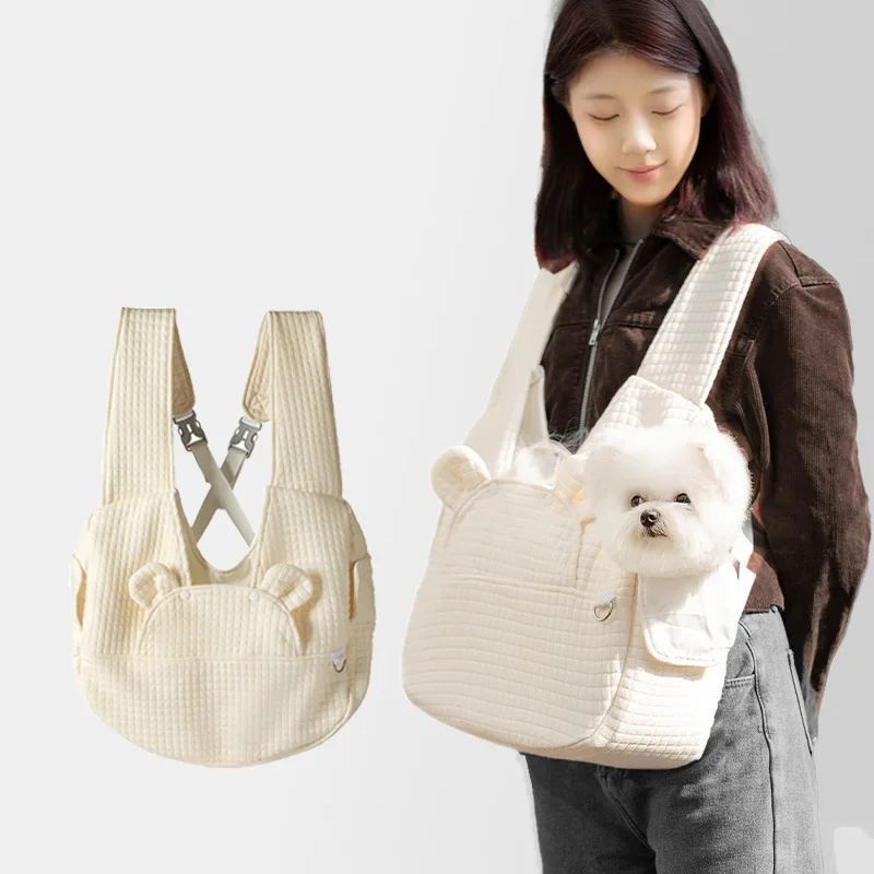 Breathable Pet Backpack Carrier For Dogs And Cats
