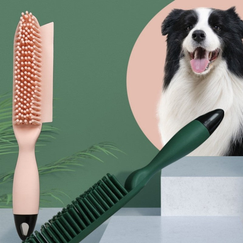 Dog And Cat Grooming Brush Hair Remover With Massage Comb