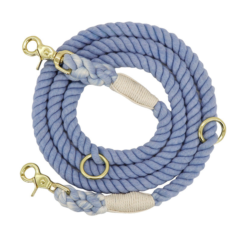 Multi-Color Cotton Dog Leash For Pets