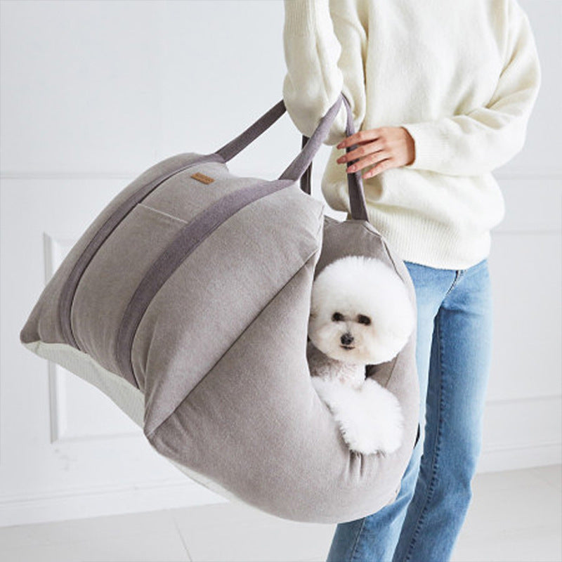 Waterproof Portable Dog Car Seat Carrier Mesh Bag For Travel