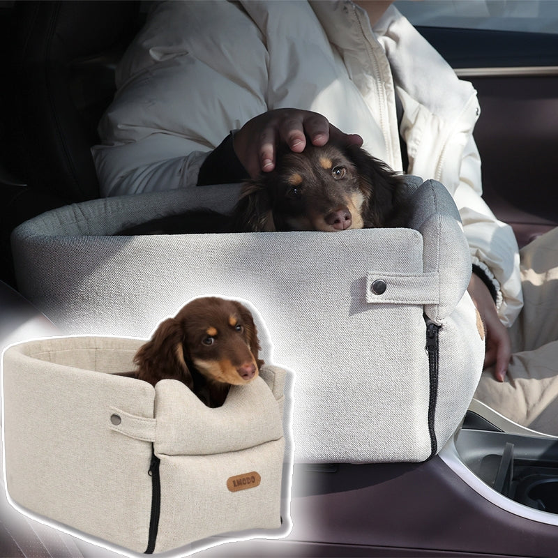 Portable Car Dog Seat Bed Carrier For Small Dogs Cats