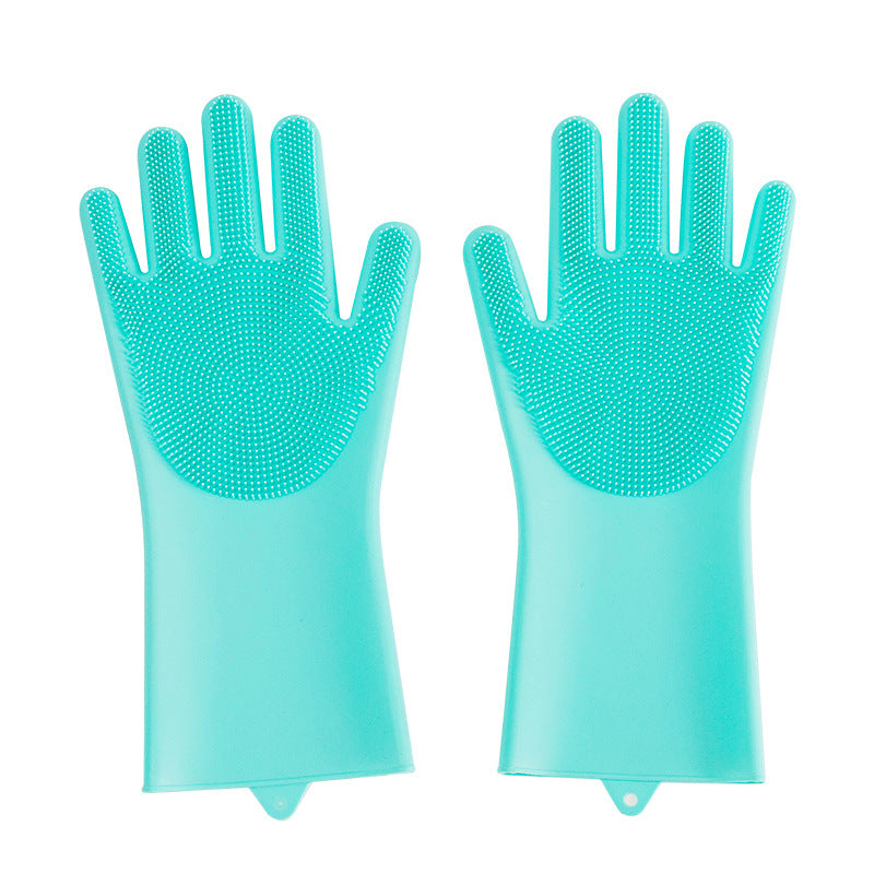 Silicone Dog And Cat Grooming Brush Glove For Bath Massage