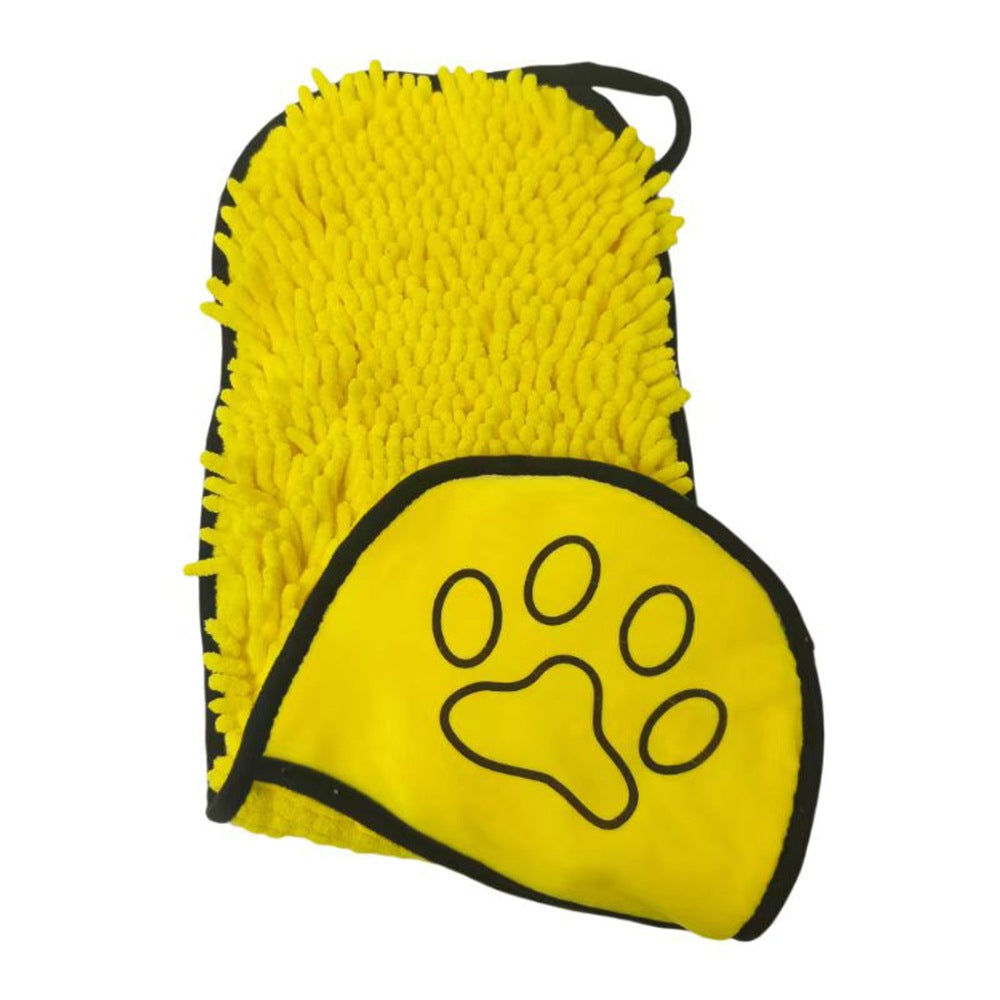 Quick-Absorb Pet Bath Towel For Dogs And Cats