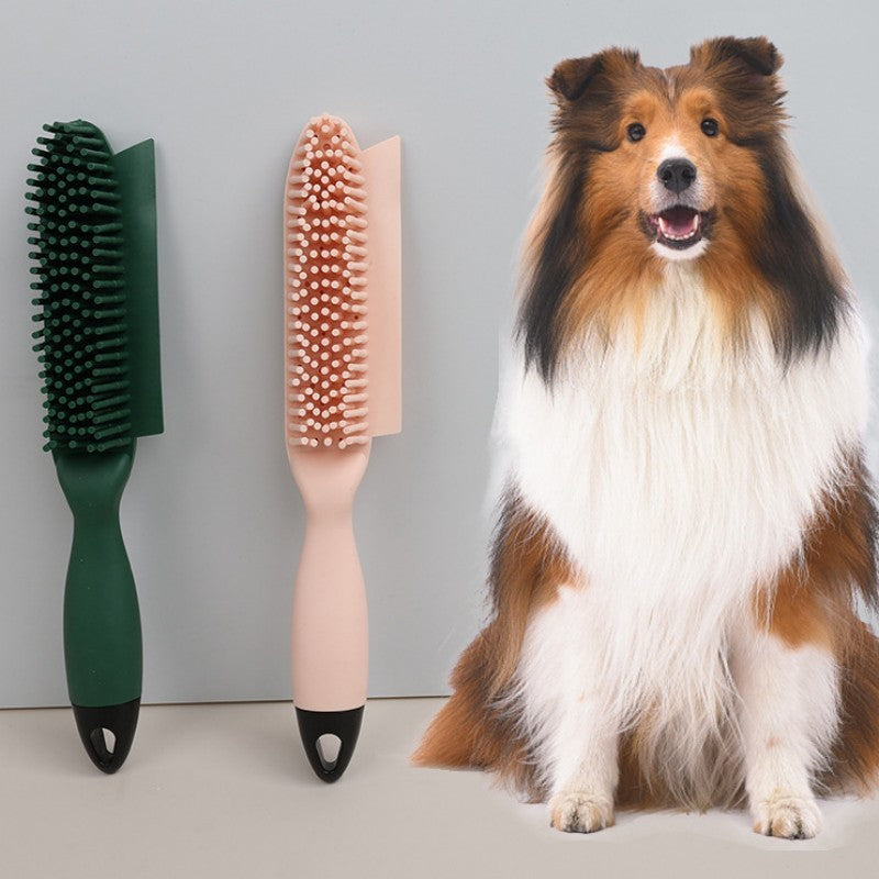 Dog And Cat Grooming Brush Hair Remover With Massage Comb