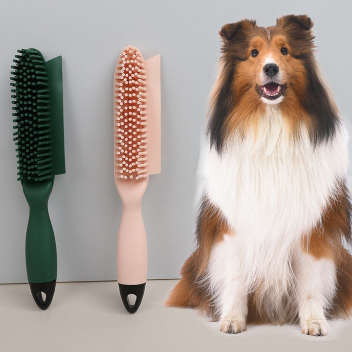 Dog And Cat Grooming Brush Hair Remover With Massage Comb