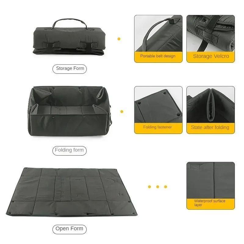 3-in-1 Portable Dog Travel Bed Carrier With Collapsible Mat