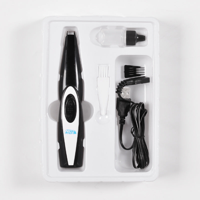 Rechargeable Pet Nail And Hair Trimmer Grooming Tool For Dogs Cats