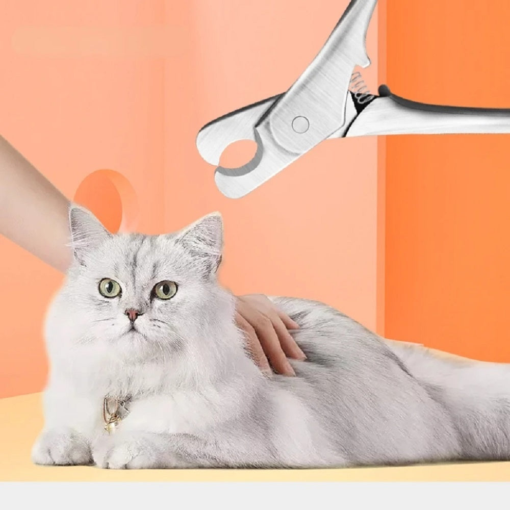 Professional Pet Nail Clipper Sharp Stainless Steel For Dogs Cats
