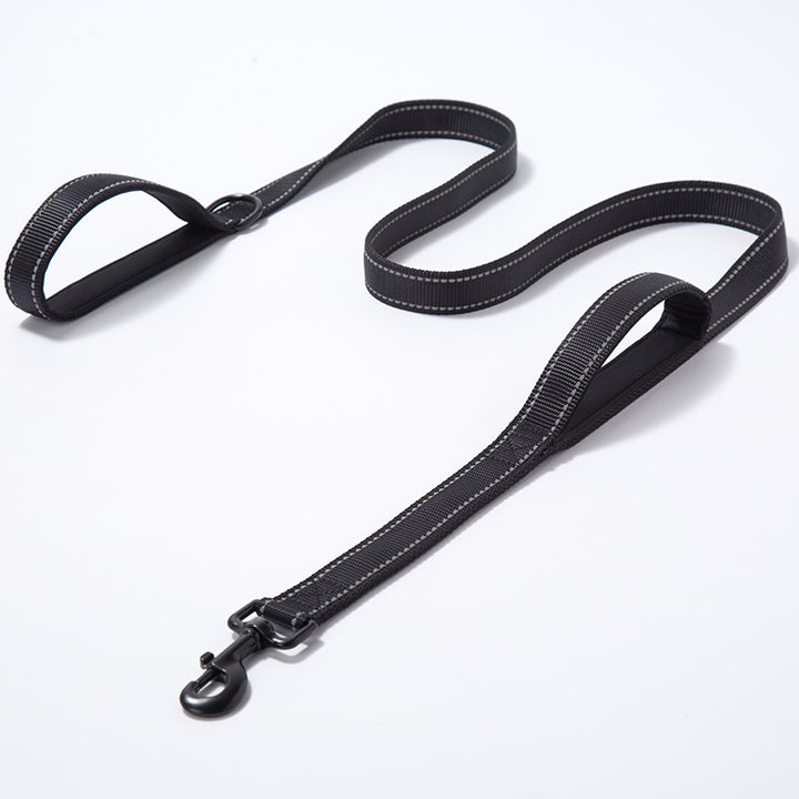 Pet Double Thickened Reflective Nylon Dog Leash