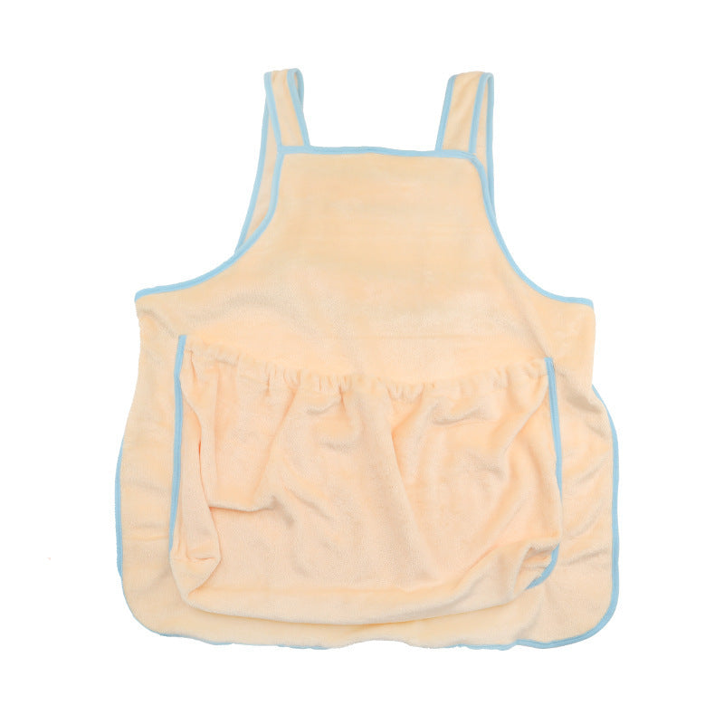 Plush Pet Carrier Apron Bag For Small Cats And Dogs