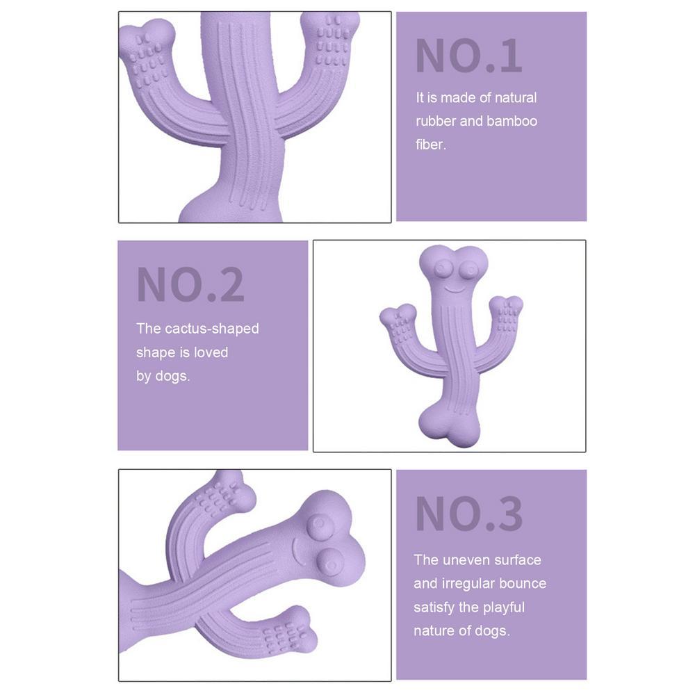 Cactus Puppy Chew Toy Ultra-Durable Interactive Dog Toy