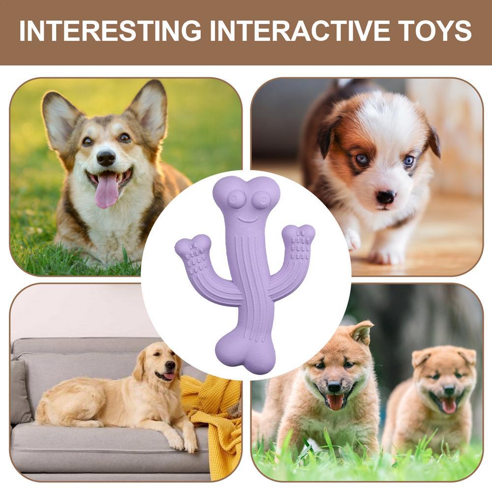 Cactus Puppy Chew Toy Ultra-Durable Interactive Dog Toy