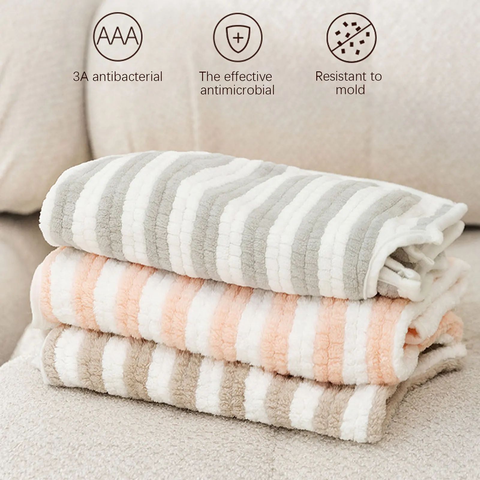 Ultra-Absorbent Quick-Dry Pet Bath Towel For Dogs All Sizes