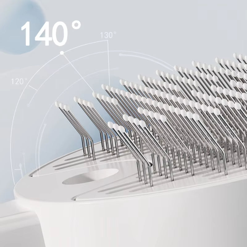 3-in-1 Electric Steam Brush For Pet Grooming And Massage