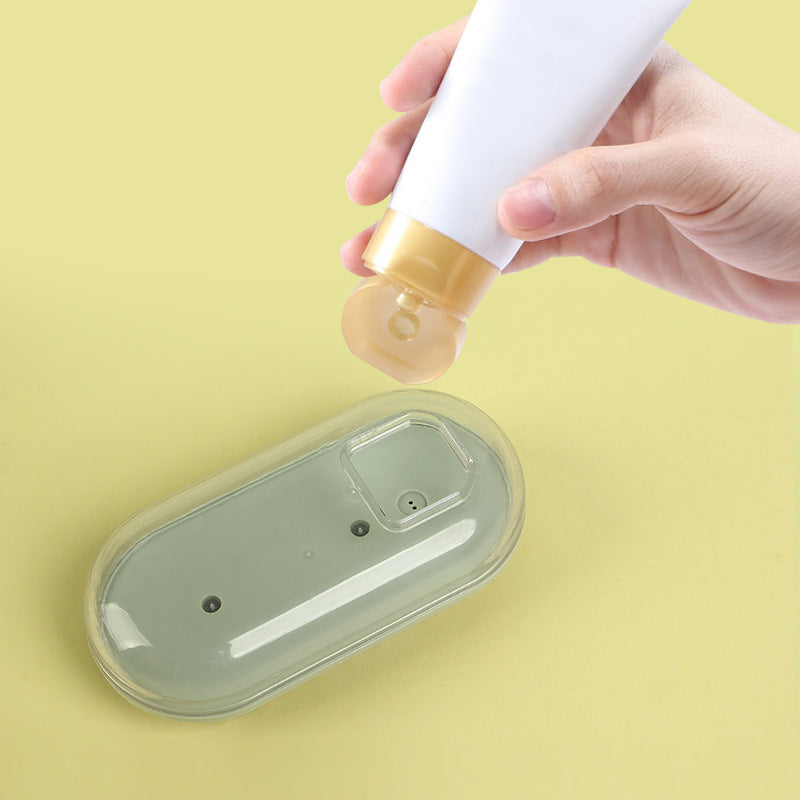 Dog Bath Massage Brush With Plum Point Hair Removal